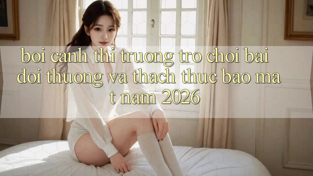 Bối Cảnh Thị Trường Trò chơi Bài Đổi Thưởng Và Thách Thức Bảo Mật Năm 2026 Bối Cảnh Thị Trường Trò chơi Bài Đổi Thưởng Và Thách Thức Bảo Mật Năm 2026
