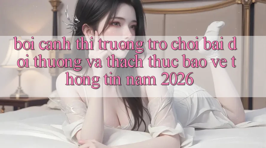Bối Cảnh Thị Trường Trò chơi Bài Đổi Thưởng Và Thách Thức Bảo vệ thông tin Năm 2026