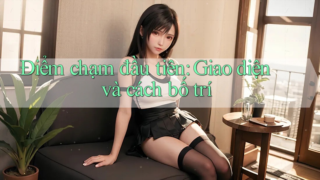 Điểm chạm đầu tiên: Giao diện và cách bố trí