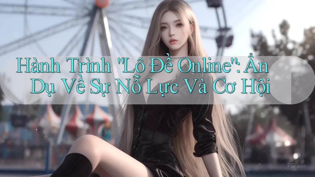 Hành Trình “Lô Đề Online”: Ẩn Dụ Về Sự Nỗ Lực Và Cơ Hội