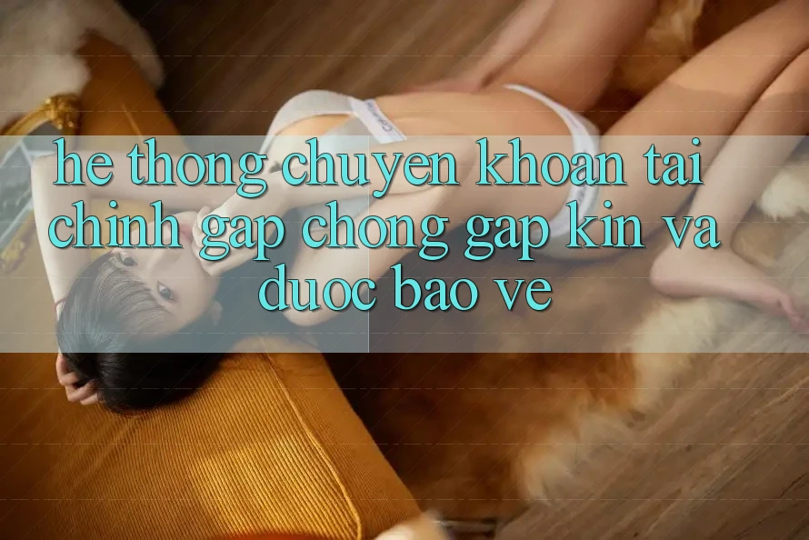 Hệ Thống Chuyển khoản Tài Chính: Gấp Chóng, Gập Kín Và Được bảo vệ