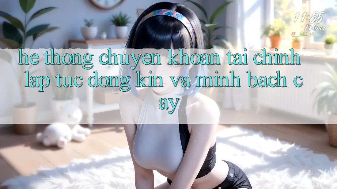 Hệ Thống Chuyển khoản Tài Chính: Lập tức, Đóng Kín Và Minh bạch cậy