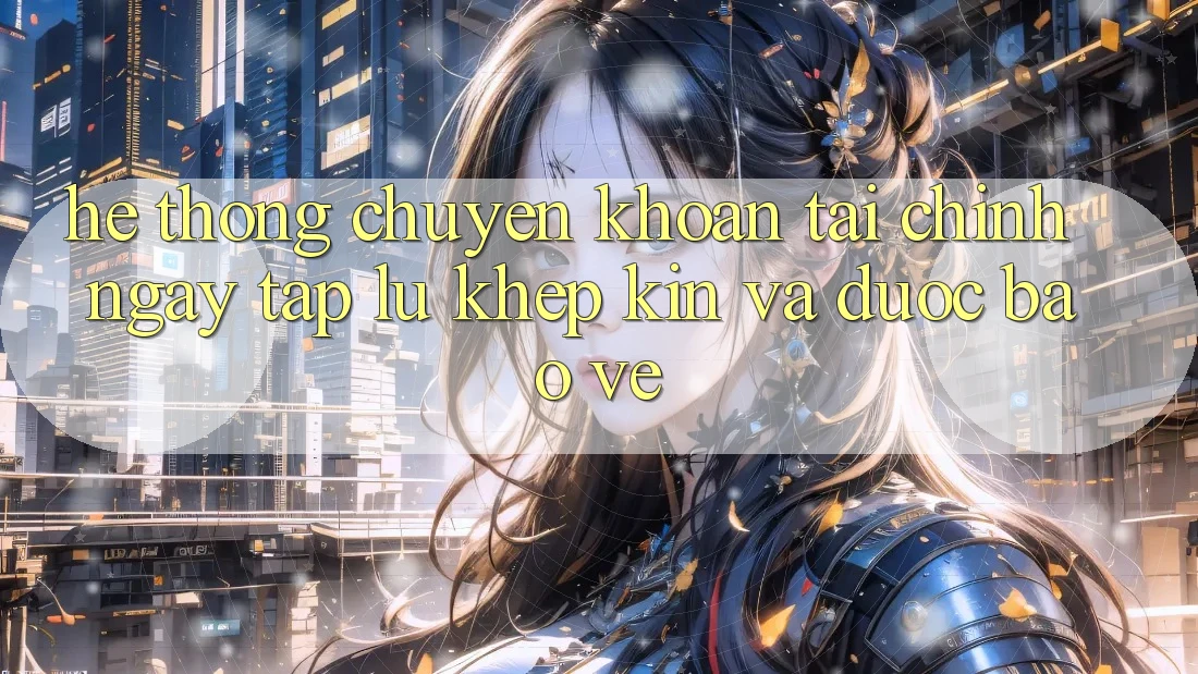 Hệ Thống Chuyển khoản Tài Chính: Ngay tắp lự, Khép Kín Và Được bảo vệ