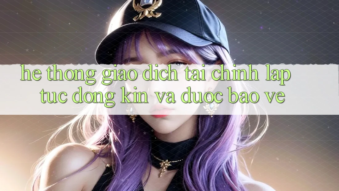 Hệ Thống Giao Dịch Tài Chính: Lập tức, Đóng Kín Và Được bảo vệ