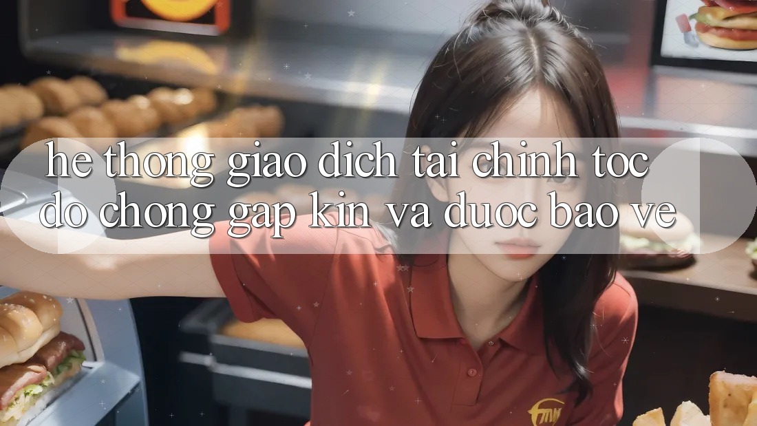 Hệ Thống Giao Dịch Tài Chính: Tốc độ chóng, Gập Kín Và Được bảo vệ