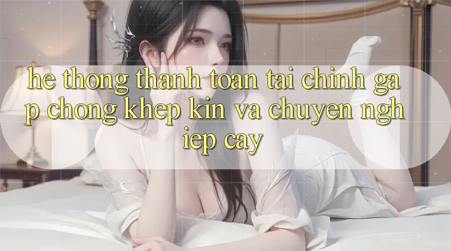 Hệ Thống Thanh toán Tài Chính: Gấp Chóng, Khép Kín Và Chuyên nghiệp cậy