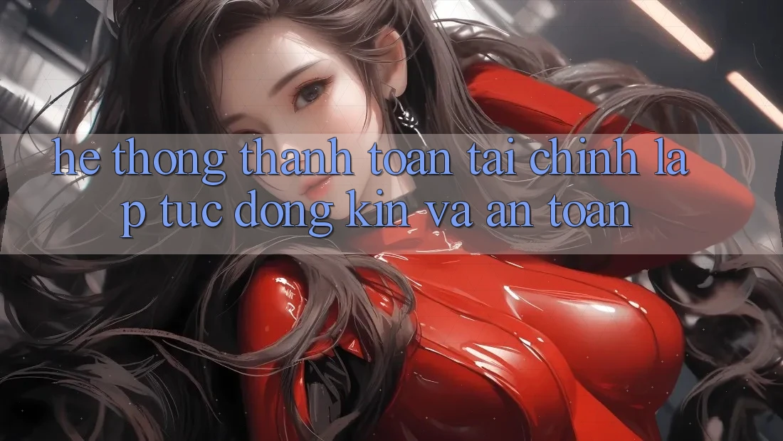 Hệ Thống Thanh toán Tài Chính: Lập tức, Đóng Kín Và An Toàn
