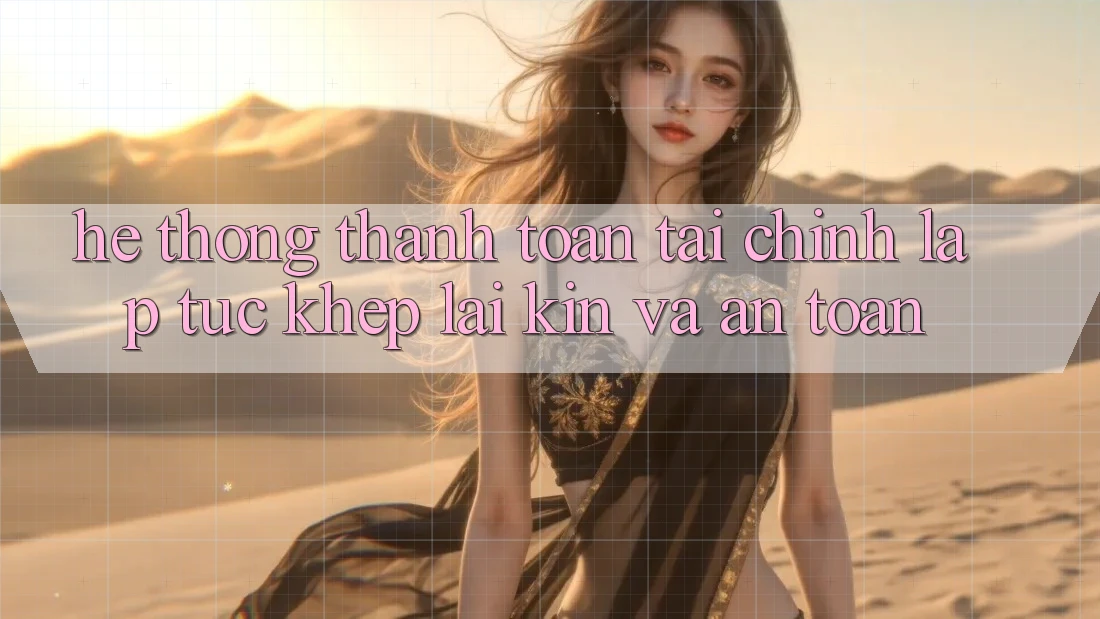 Hệ Thống Thanh toán Tài Chính: Lập tức, Khép lại Kín Và An Toàn