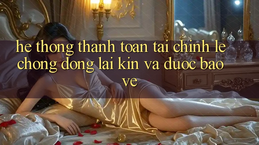 Hệ Thống Thanh toán Tài Chính: Lẹ Chóng, Đóng lại Kín Và Được bảo vệ