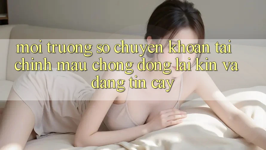 Môi trường số Chuyển khoản Tài Chính: Mau chóng, Đóng lại Kín Và Đáng tin cậy