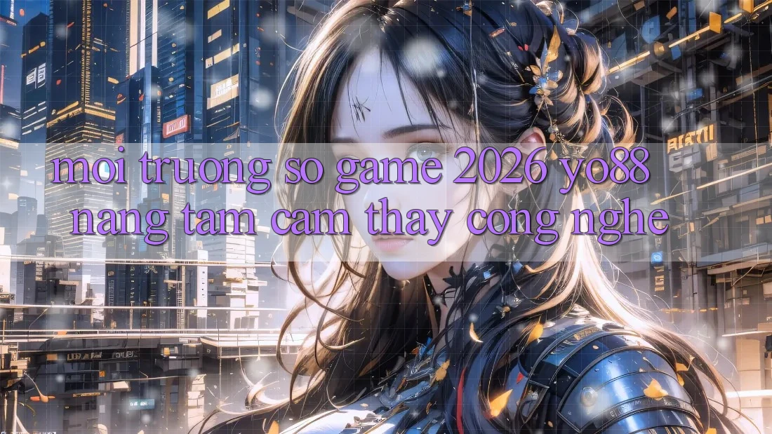 Môi trường số Game 2026: Yo88 Nâng Tầm Cảm thấy Công Nghệ