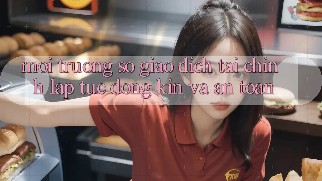 Môi trường số Giao Dịch Tài Chính: Lập tức, Đóng Kín Và An Toàn