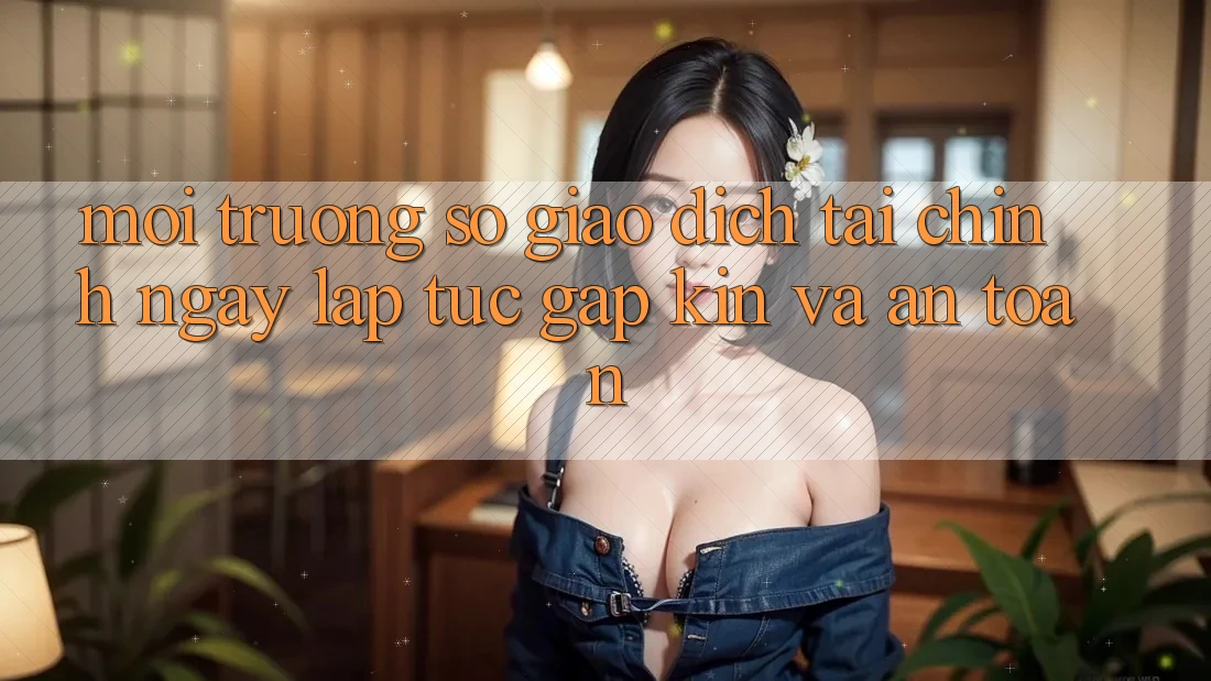Môi trường số Giao Dịch Tài Chính: Ngay lập tức, Gập Kín Và An Toàn