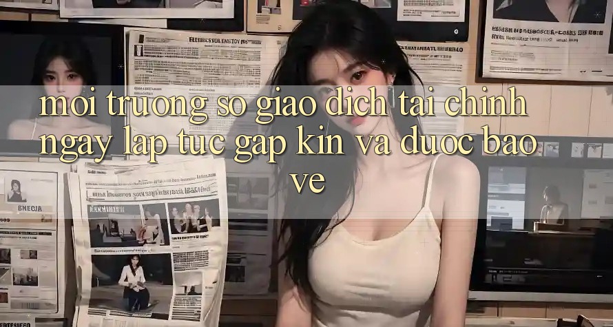 Môi trường số Giao Dịch Tài Chính: Ngay lập tức, Gập Kín Và Được bảo vệ