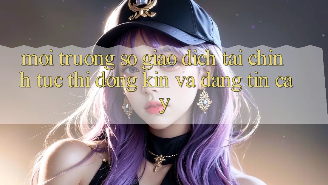 Môi trường số Giao Dịch Tài Chính: Tức thì, Đóng Kín Và Đáng tin cậy