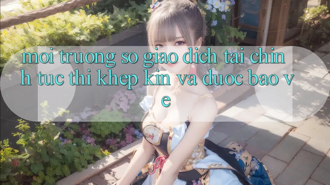 Môi trường số Giao Dịch Tài Chính: Tức thì, Khép Kín Và Được bảo vệ