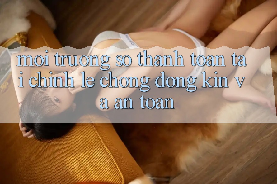 Môi trường số Thanh toán Tài Chính: Lẹ Chóng, Đóng Kín Và An Toàn