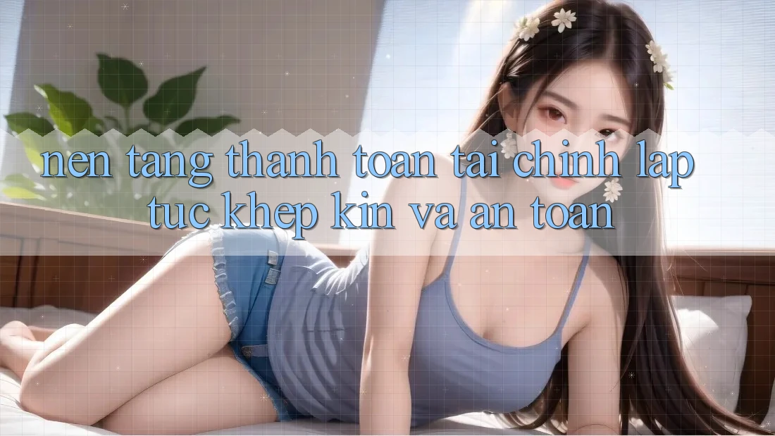 Nền tảng Thanh toán Tài Chính: Lập tức, Khép Kín Và An Toàn