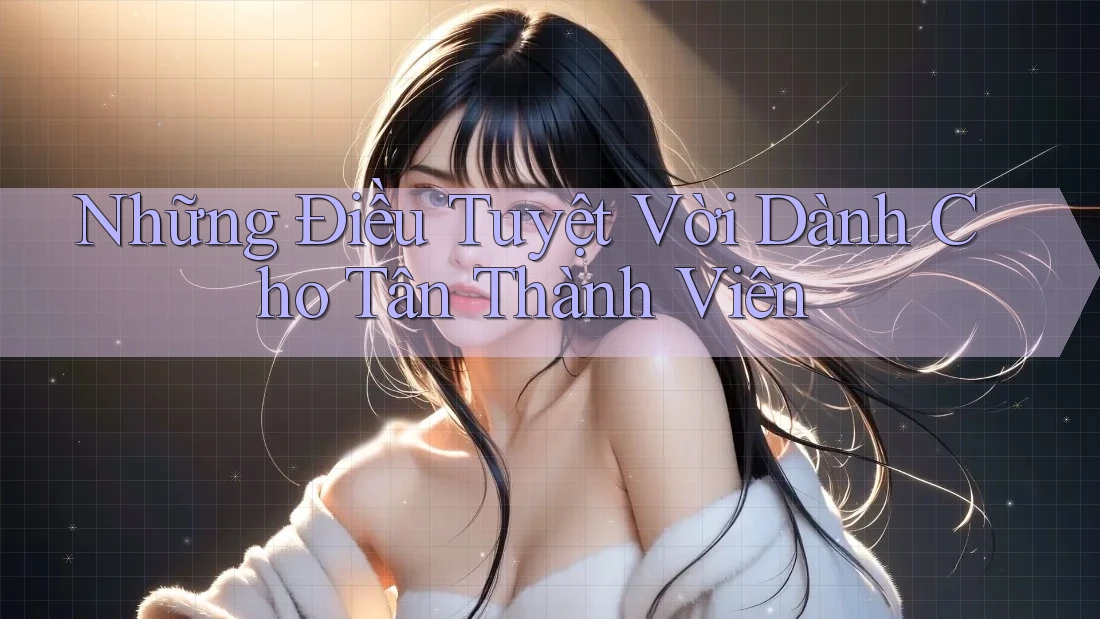 Những Điều Tuyệt Vời Dành Cho Tân Thành Viên