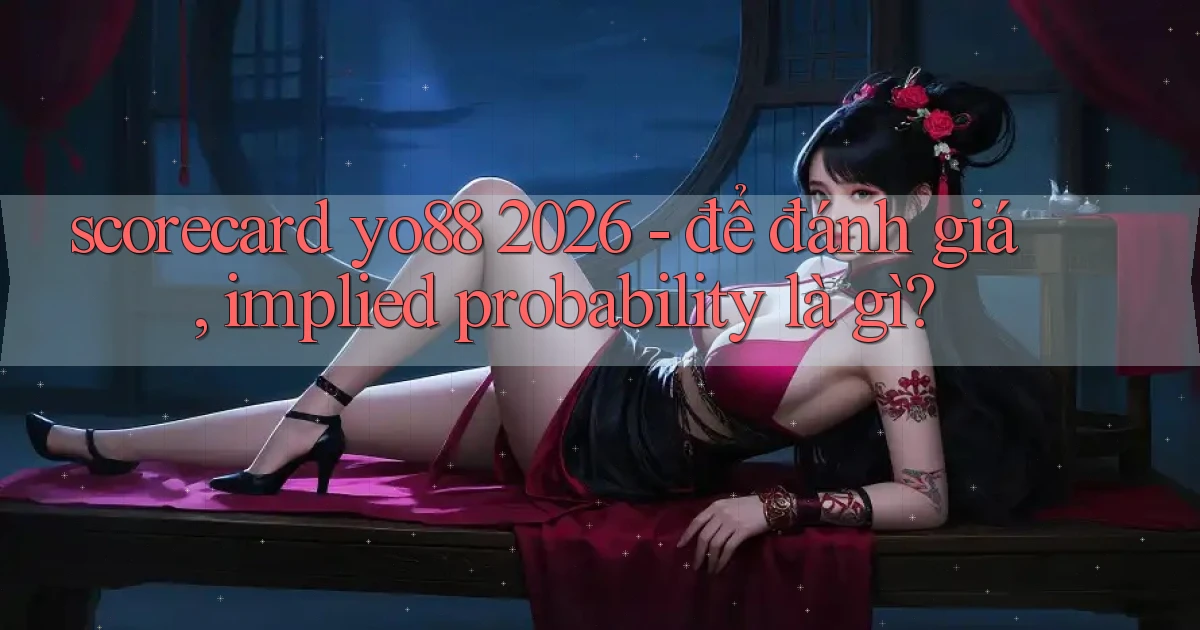 scorecard yo88 2026   để đánh giá, implied probability là gì