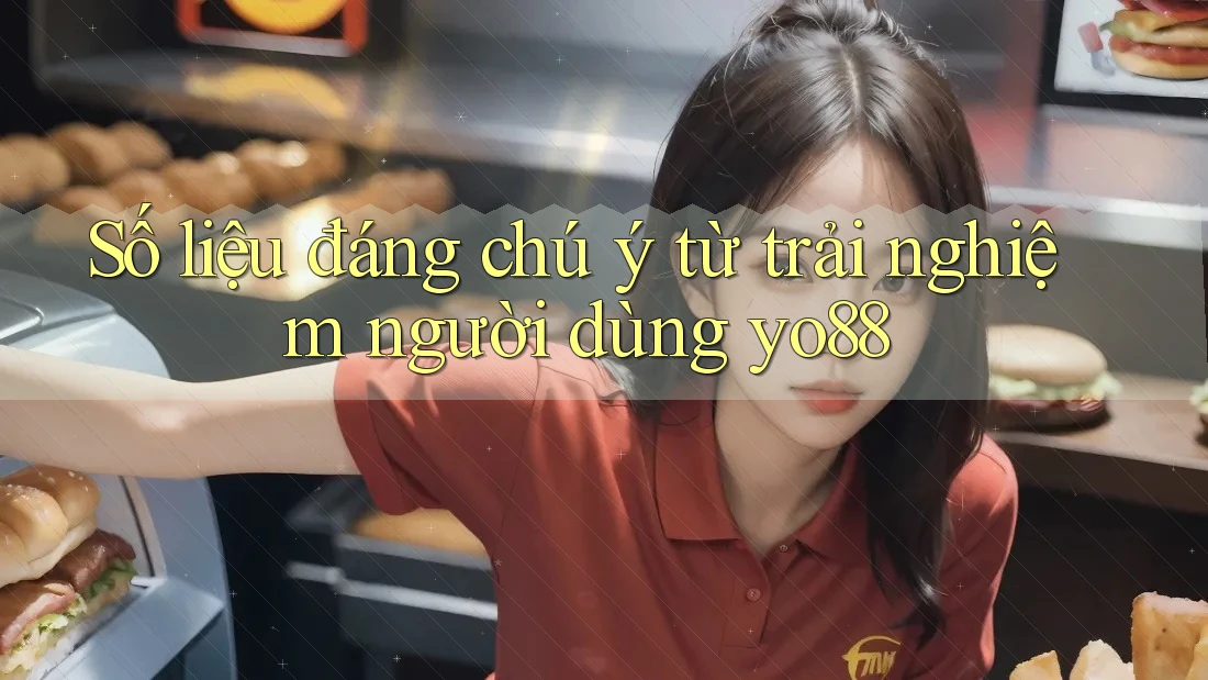 Số liệu đáng chú ý từ trải nghiệm người dùng yo88