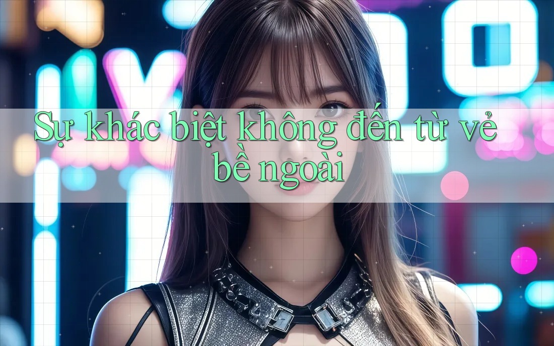 Sự khác biệt không đến từ vẻ bề ngoài
