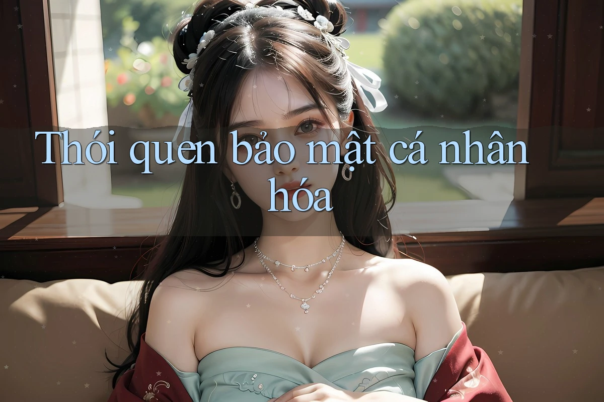 Thói quen bảo mật cá nhân hóa
