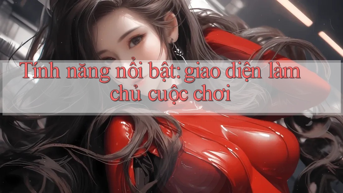 Tính năng nổi bật: giao diện làm chủ cuộc chơi