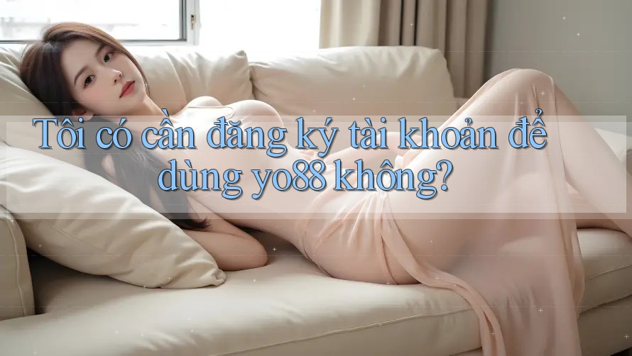 Tôi có cần đăng ký tài khoản để dùng yo88 không?