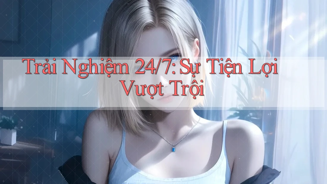 Trải Nghiệm 24/7: Sự Tiện Lợi Vượt Trội