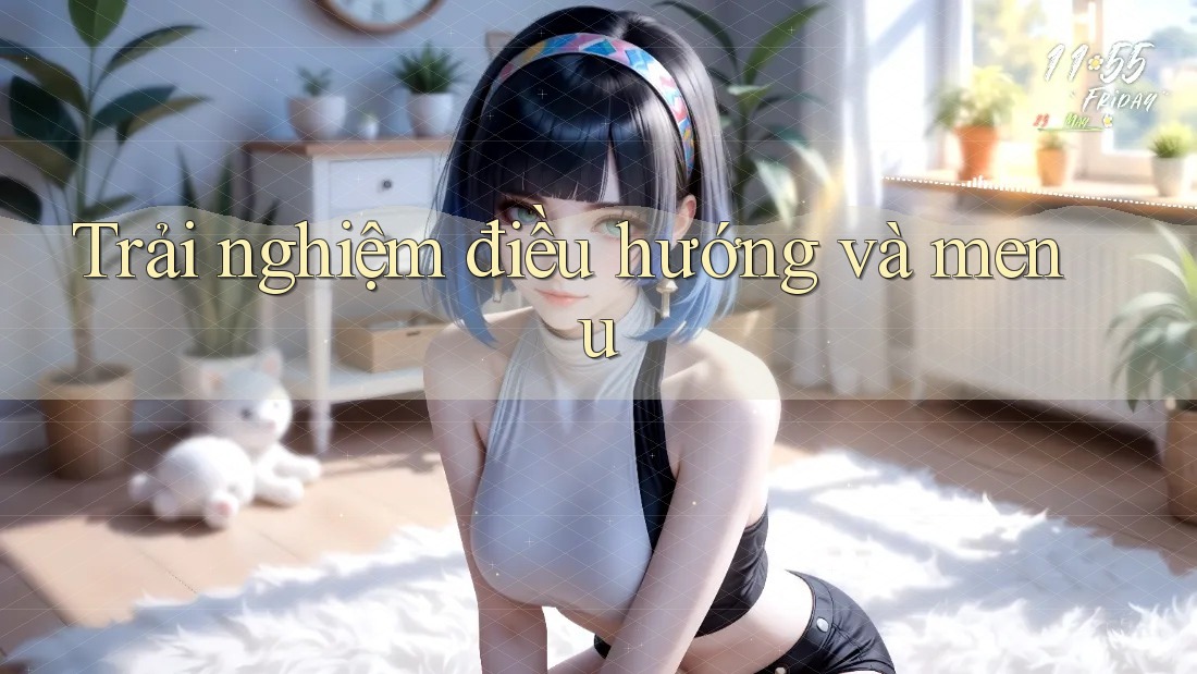 Trải nghiệm điều hướng và menu