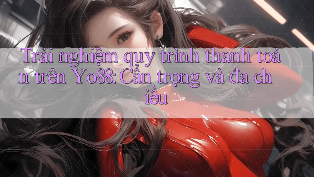 Trải nghiệm quy trình thanh toán trên Yo88: Cẩn trọng và đa chiều