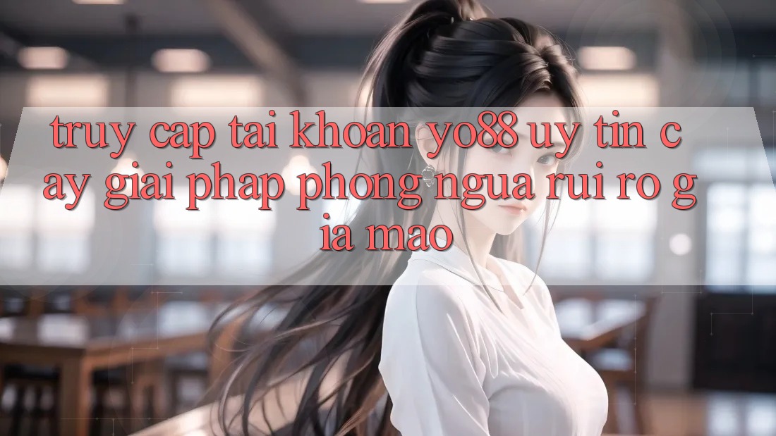 Truy cập tài khoản Yo88 Uy tín cậy: Giải Pháp Phòng Ngừa Rủi Ro Giả Mạo