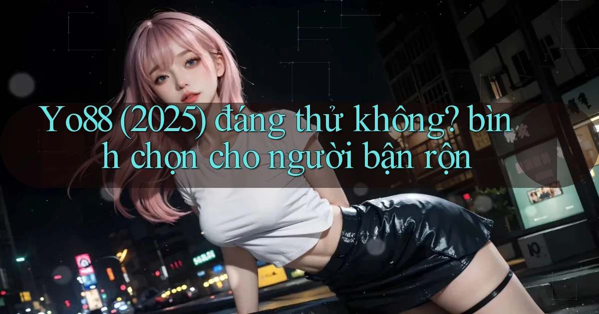Yo88 (2025) đáng thử không bình chọn cho người bận rộn