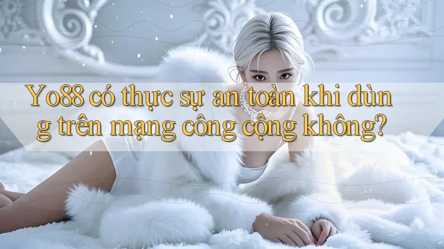 Yo88 có thực sự an toàn khi dùng trên mạng công cộng không?