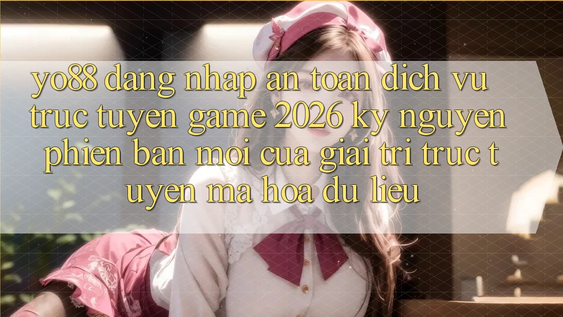 Yo88 - Đăng Nhập An Toàn - Dịch vụ trực tuyến Game 2026: Kỷ Nguyên Phiên bản mới Của Giải Trí Trực Tuyến Mã hóa dữ liệu