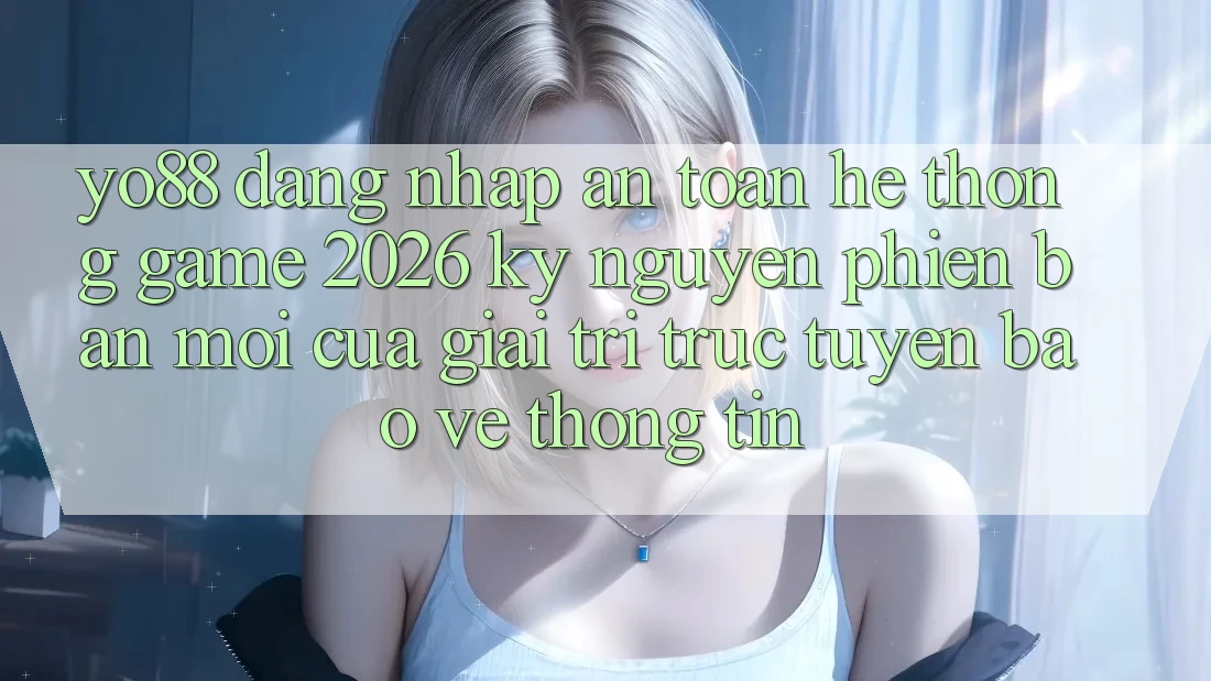 Yo88 - Đăng Nhập An Toàn - Hệ thống Game 2026: Kỷ Nguyên Phiên bản mới Của Giải Trí Trực Tuyến Bảo vệ thông tin