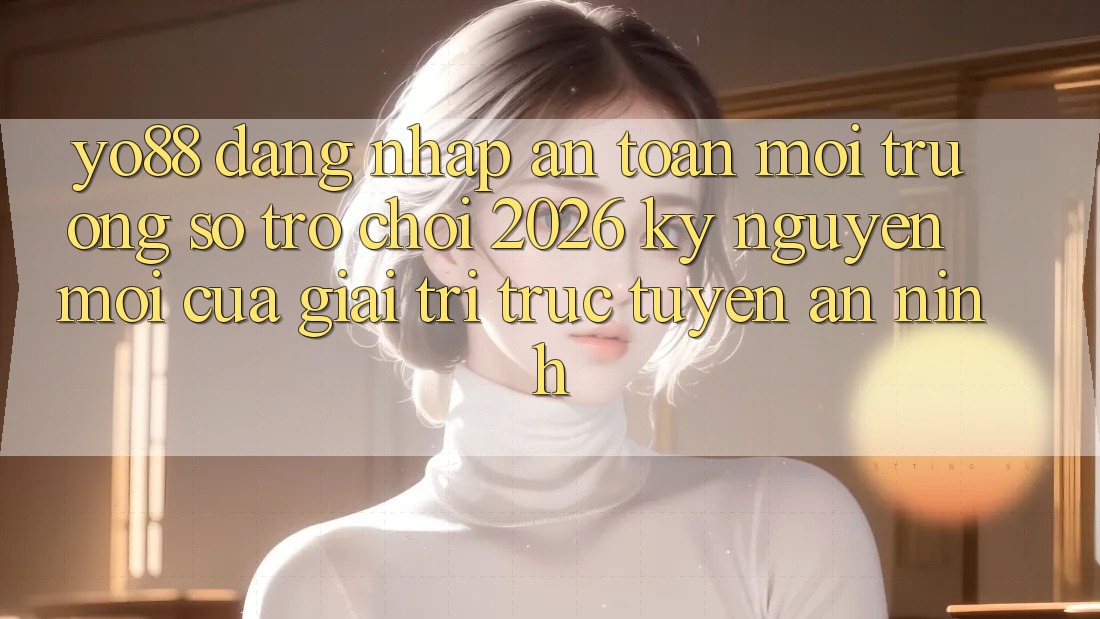 Yo88 - Đăng Nhập An Toàn - Môi trường số Trò chơi 2026: Kỷ Nguyên Mới Của Giải Trí Trực Tuyến An ninh