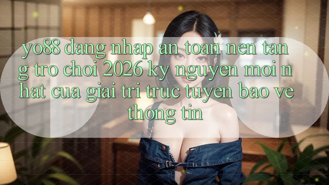 Yo88 - Đăng Nhập An Toàn - Nền Tảng Trò chơi 2026: Kỷ Nguyên Mới nhất Của Giải Trí Trực Tuyến Bảo vệ thông tin Yo88 - Đăng Nhập An Toàn - Nền Tảng Trò chơi 2026: Kỷ Nguyên Mới nhất Của Giải Trí Trực Tuyến Bảo vệ thông tin