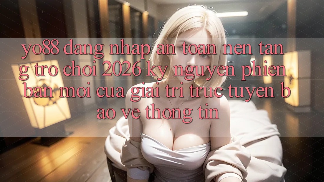 Yo88 - Đăng Nhập An Toàn - Nền Tảng Trò chơi 2026: Kỷ Nguyên Phiên bản mới Của Giải Trí Trực Tuyến Bảo vệ thông tin