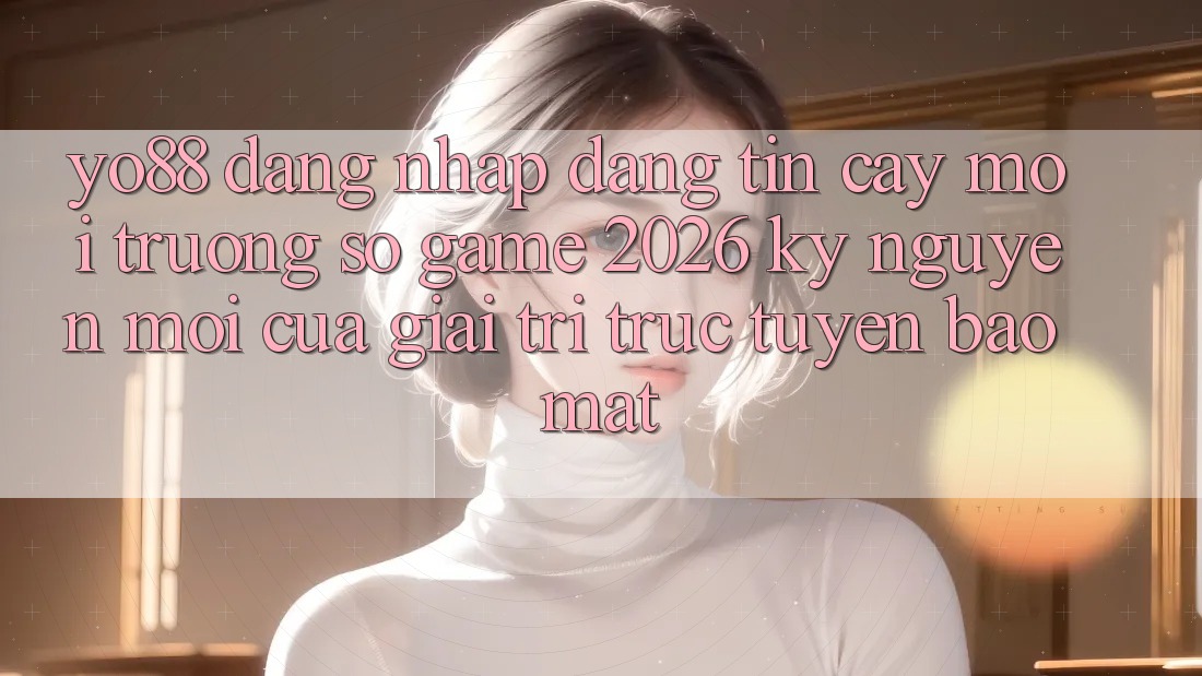 Yo88 - Đăng Nhập Đáng tin cậy - Môi trường số Game 2026: Kỷ Nguyên Mới Của Giải Trí Trực Tuyến Bảo Mật