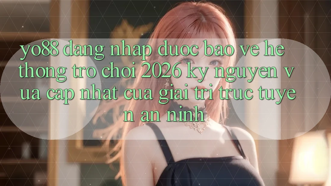 Yo88 - Đăng Nhập Được bảo vệ - Hệ thống Trò chơi 2026: Kỷ Nguyên Vừa cập nhật Của Giải Trí Trực Tuyến An ninh