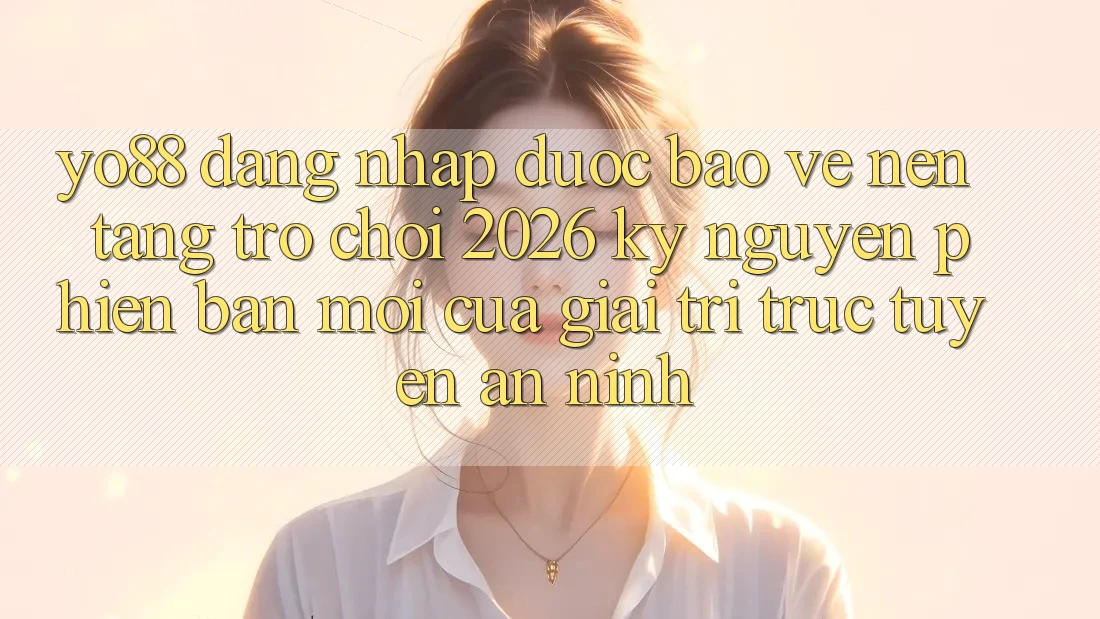 Yo88 - Đăng Nhập Được bảo vệ - Nền Tảng Trò chơi 2026: Kỷ Nguyên Phiên bản mới Của Giải Trí Trực Tuyến An ninh