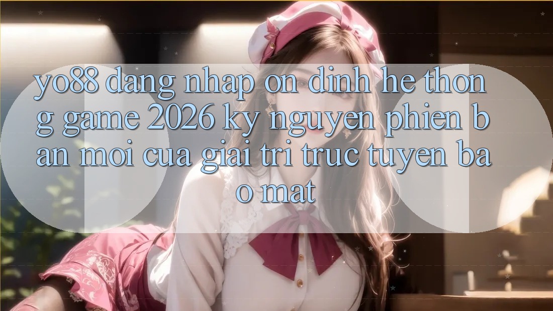 Yo88 - Đăng Nhập Ổn định - Hệ thống Game 2026: Kỷ Nguyên Phiên bản mới Của Giải Trí Trực Tuyến Bảo Mật