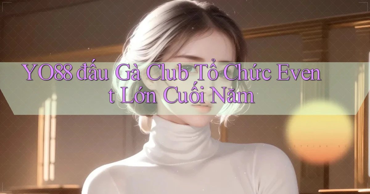 yo88  đấu gà club tổ chức event lớn cuối năm