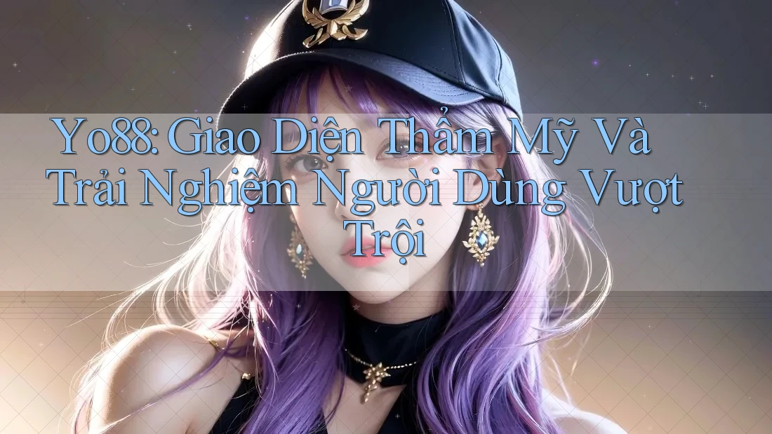 Yo88: Giao Diện Thẩm Mỹ Và Trải Nghiệm Người Dùng Vượt Trội