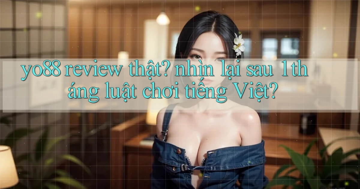 yo88 review thật nhìn lại sau 1 tháng luật chơi tiếng Việt