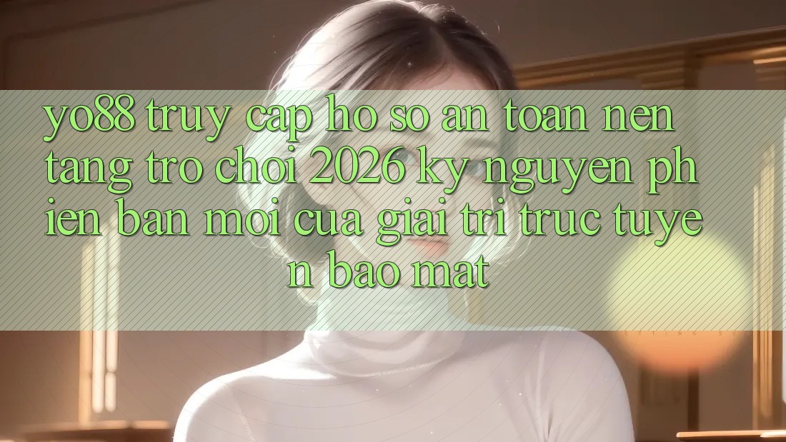 Yo88 - Truy cập hồ sơ An Toàn - Nền Tảng Trò chơi 2026: Kỷ Nguyên Phiên bản mới Của Giải Trí Trực Tuyến Bảo Mật