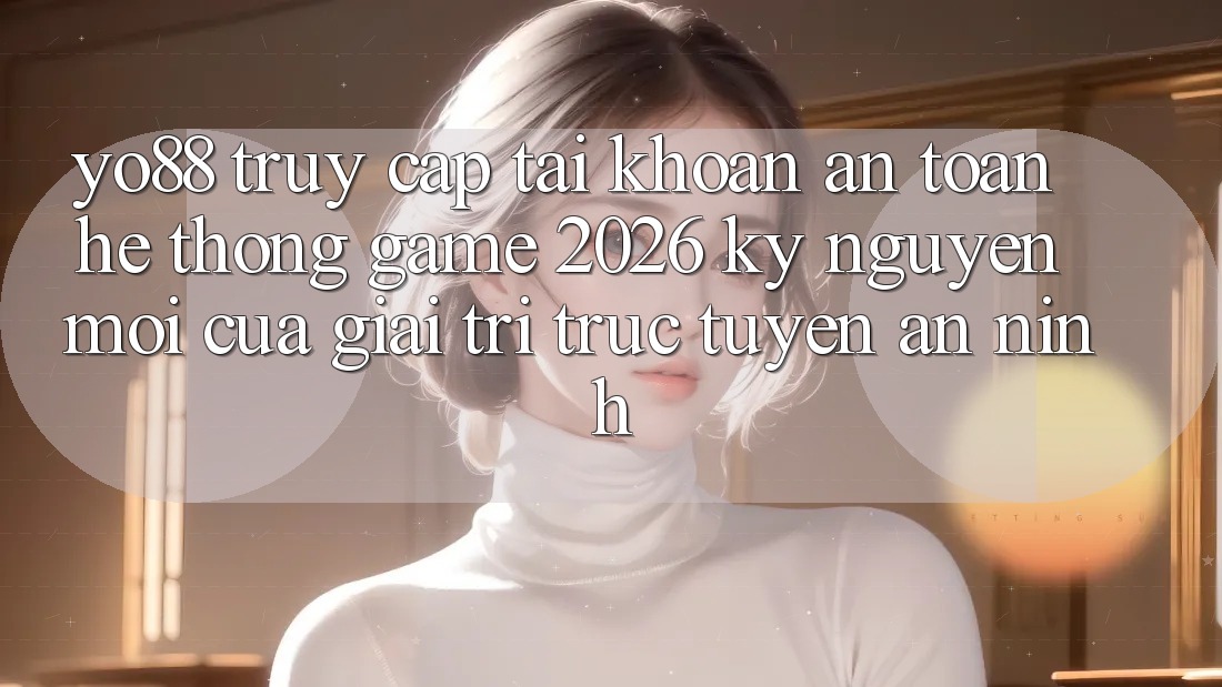 Yo88 - Truy cập tài khoản An Toàn - Hệ thống Game 2026: Kỷ Nguyên Mới Của Giải Trí Trực Tuyến An ninh
