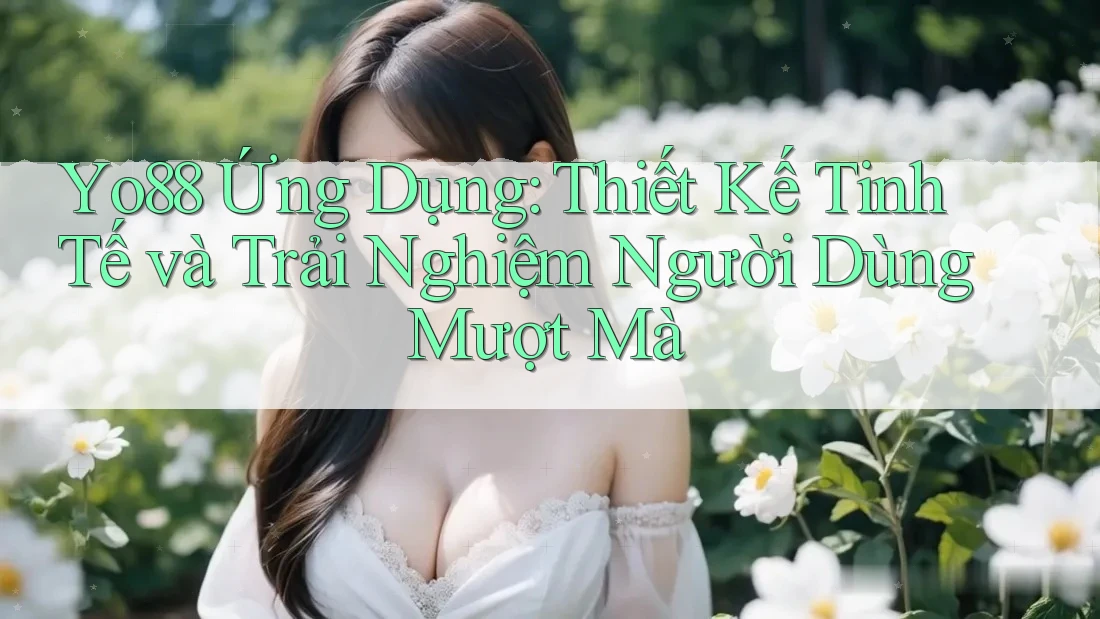 Yo88 Ứng Dụng: Thiết Kế Tinh Tế và Trải Nghiệm Người Dùng Mượt Mà